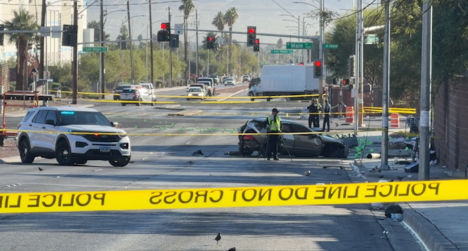Trágico accidente en North Las Vegas: mujer muerta y conductor arrestado por DUI