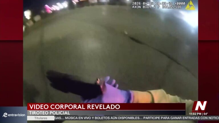 Peligroso enfrentamiento en Las Vegas: Un sospechoso armado es detenido tras tiroteo con la policía
