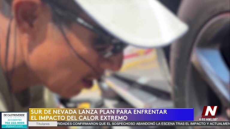 Calor extremo: 5 claves del nuevo plan de resiliencia para proteger al sur de Nevada