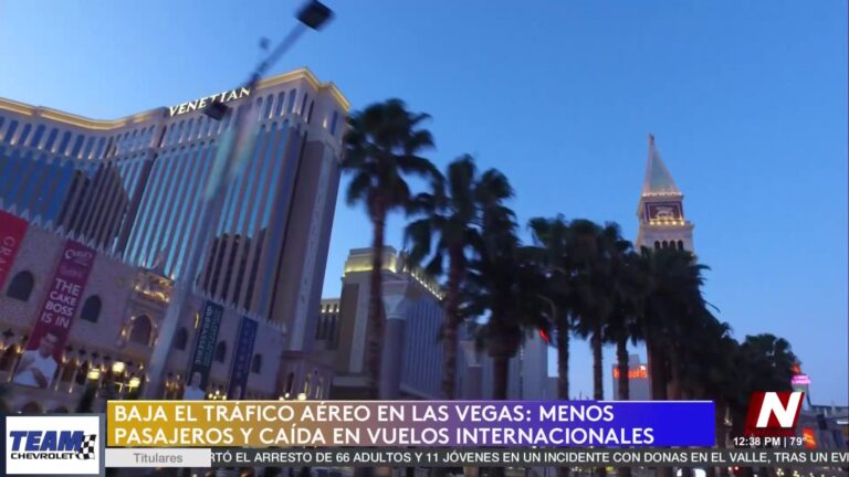 El Aeropuerto Harry Reid Reporta Caída Histórica en 2026