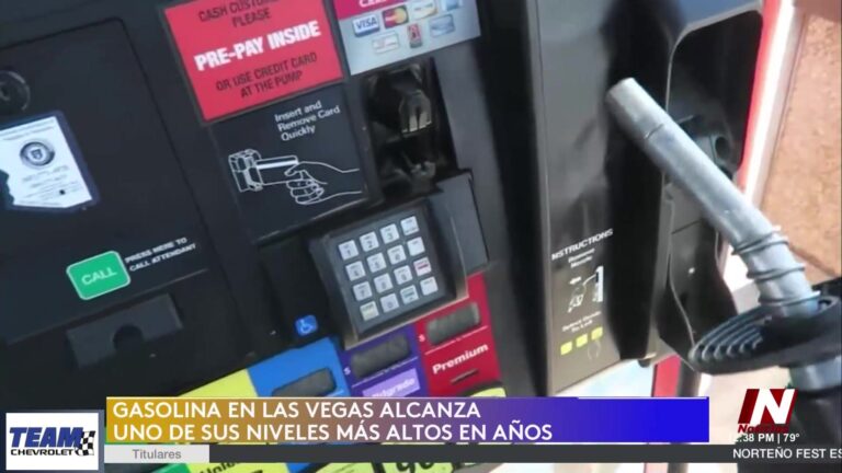 Precios Gasolina: El Precio De La Gasolina Sigue En Ascenso En Las Vegas