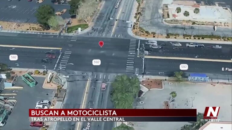 Alerta de atropello con fuga: buscan a un motociclista tras atropellar a un peatón cerca de Flamingo