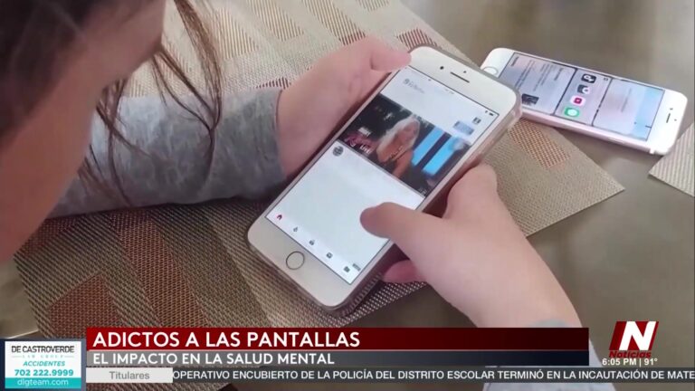 Impacto Del Uso De Pantallas En La Salud Mental De Los Nevadenses salud mental