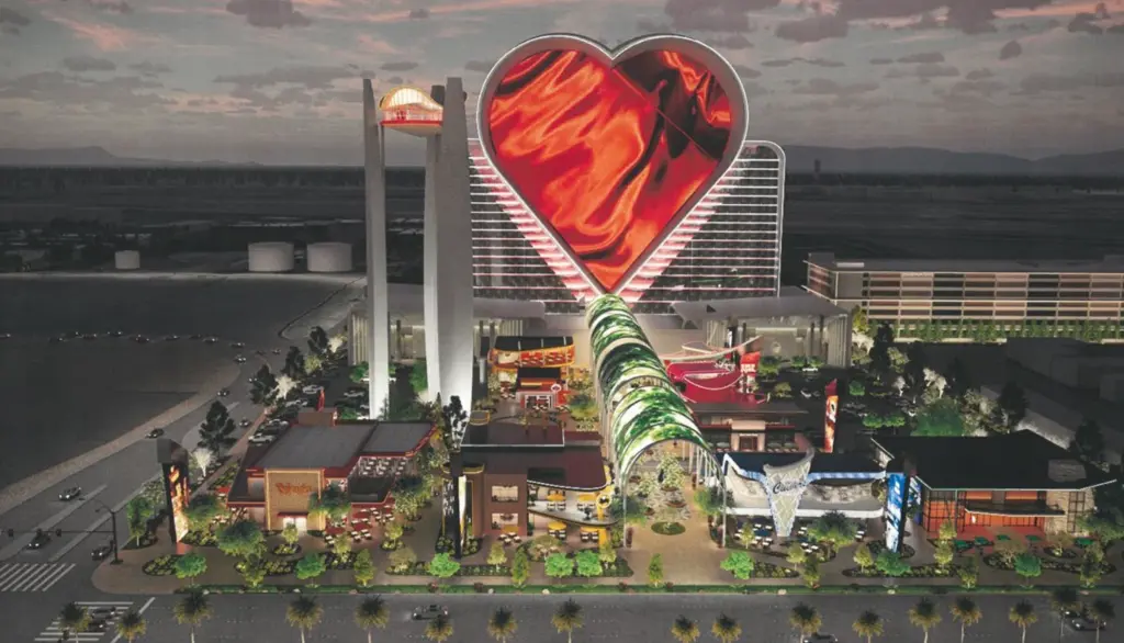 Permisos aprobados para el hotel en forma de corazón en Las Vegas